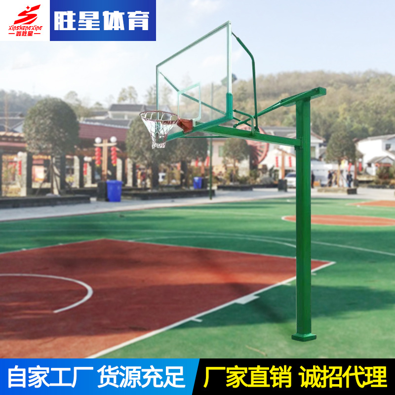 温州市地埋篮球架液压篮球架 - 方案